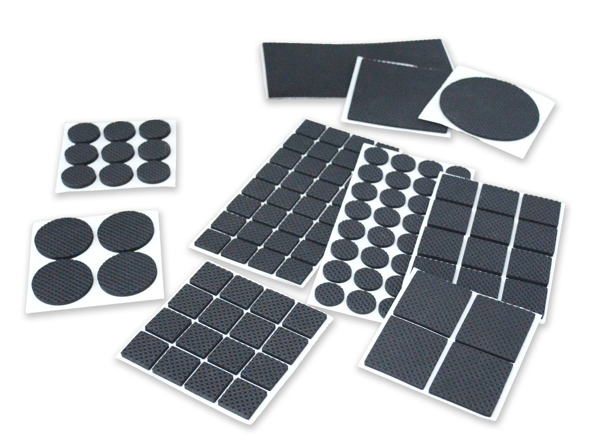 Hardware Felt Protector Square, 37 Hardware Item Premium Hardware for Door Cabinet Window Furniture and Interior Use